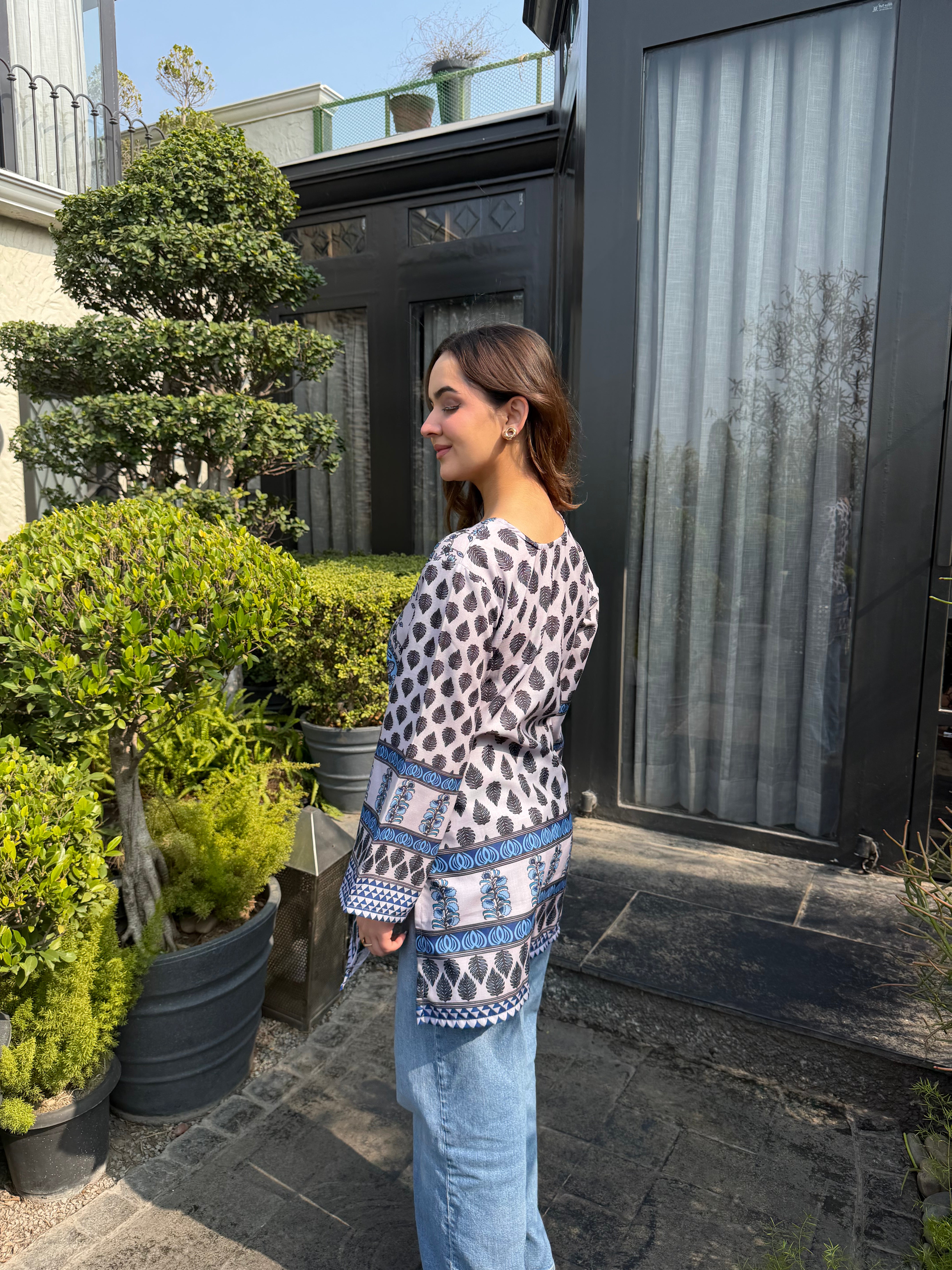 SHREYA PAISLEY KURTI