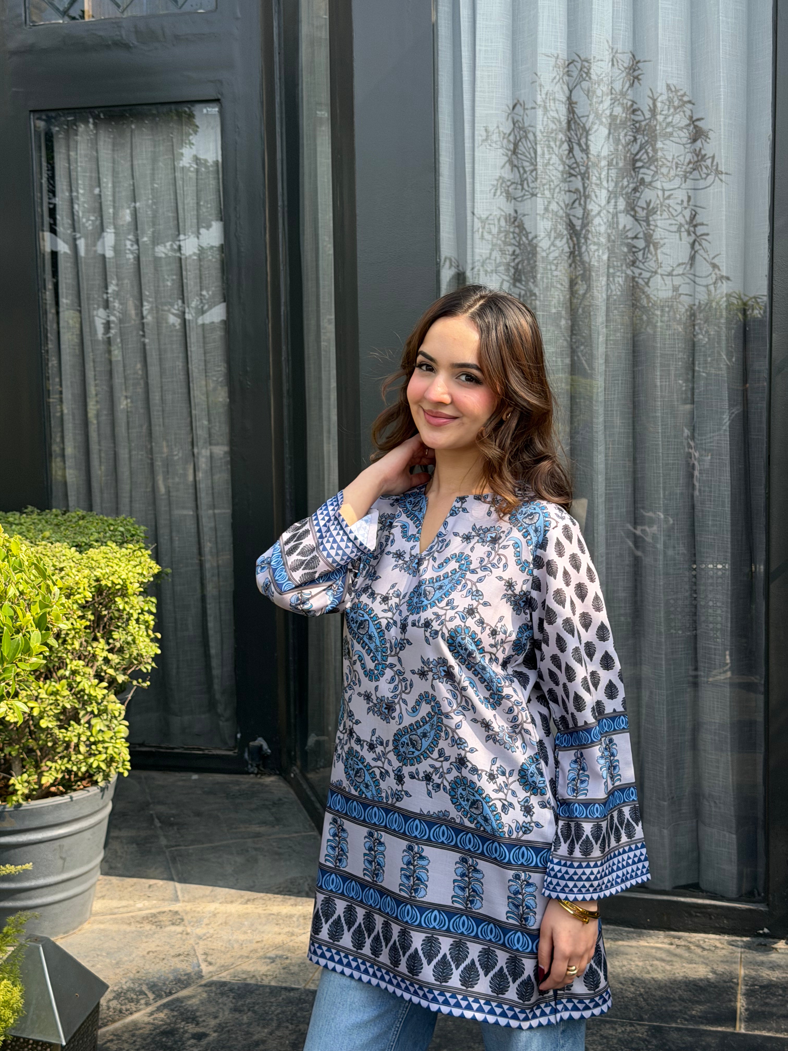 SHREYA PAISLEY KURTI