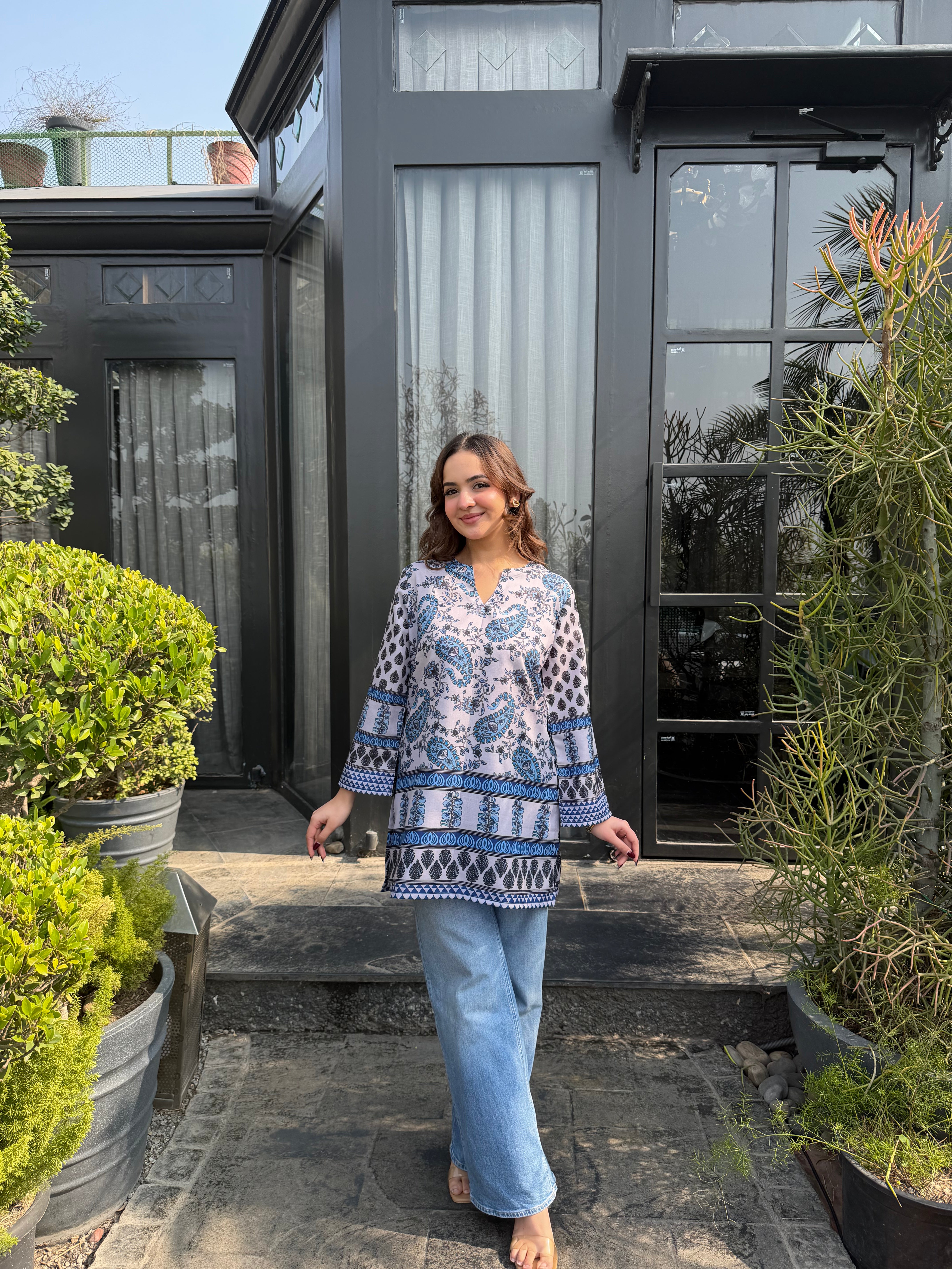 SHREYA PAISLEY KURTI