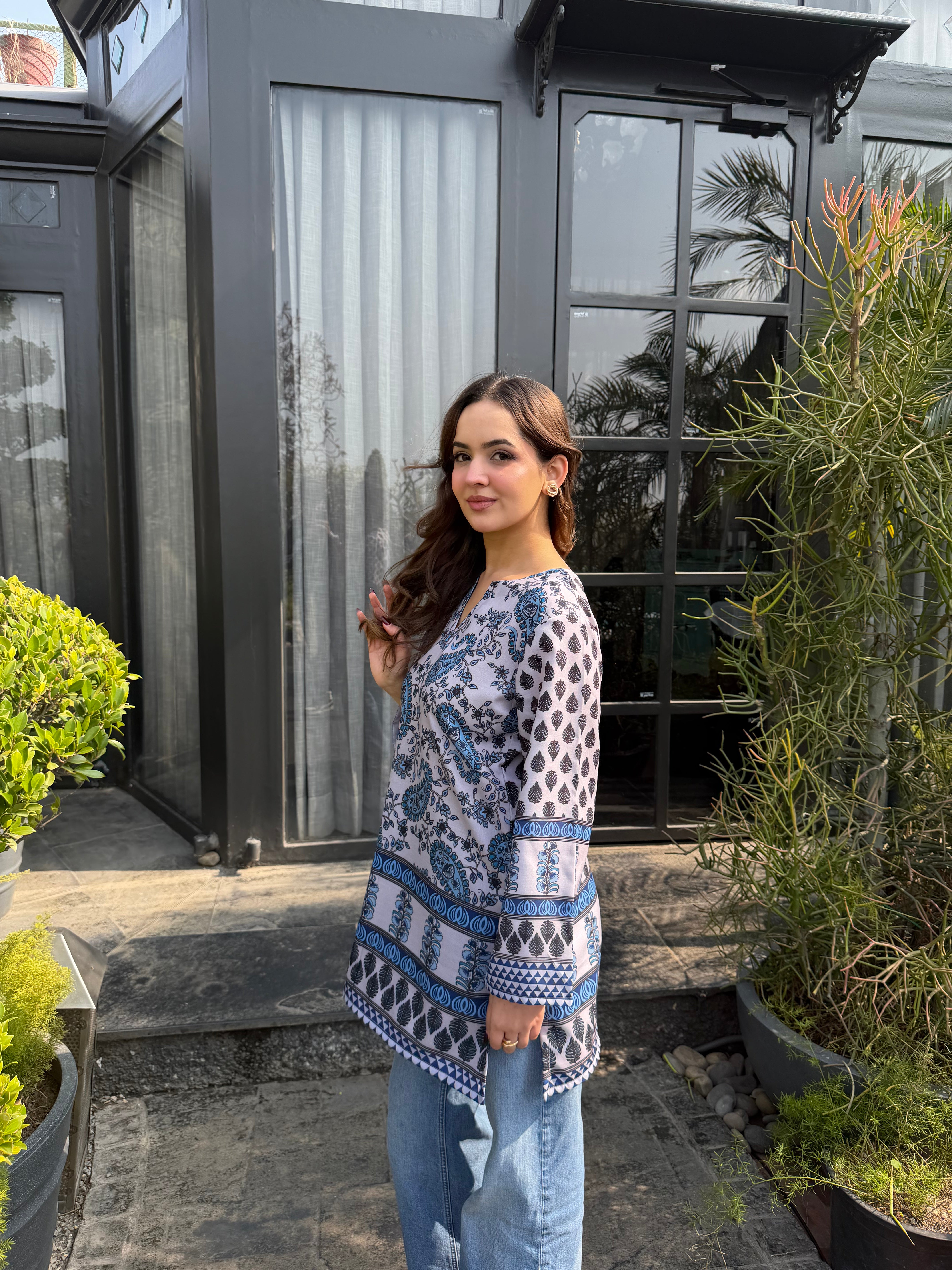 SHREYA PAISLEY KURTI